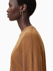 AllSaints Brown Isla Jumper - Image 2 of 8