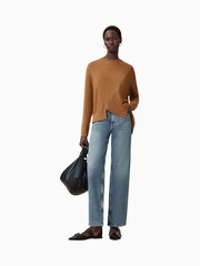 AllSaints Brown Isla Jumper - Image 3 of 8