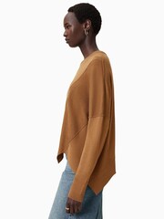 AllSaints Brown Isla Jumper - Image 4 of 8