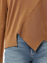 AllSaints Brown Isla Jumper - Image 6 of 8