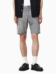 AllSaints Grey Switch Shorts - Image 2 of 8