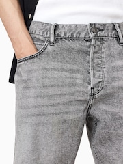 AllSaints Grey Switch Shorts - Image 3 of 8