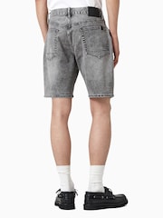AllSaints Grey Switch Shorts - Image 6 of 8