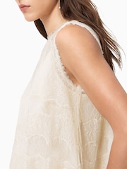 AllSaints White Clara Top - Image 2 of 8