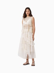 AllSaints White Clara Top - Image 3 of 8