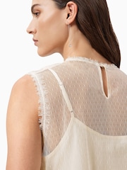 AllSaints White Clara Top - Image 5 of 8
