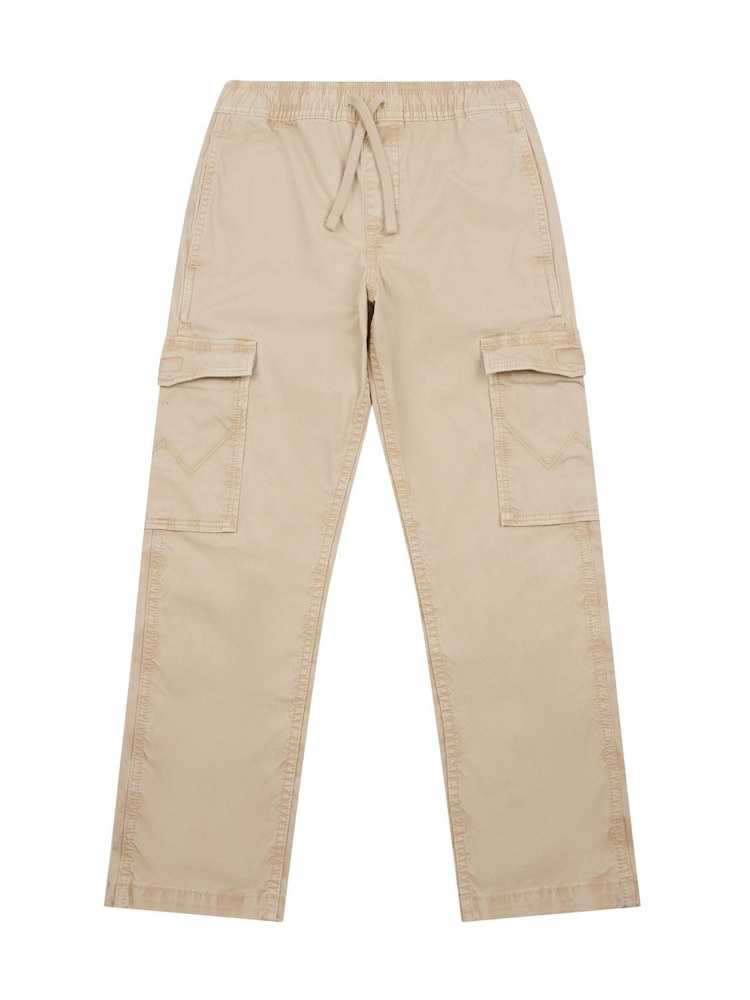 Wrangler Brown Boys Wrancher Cargo Trousers - Image 1 of 3