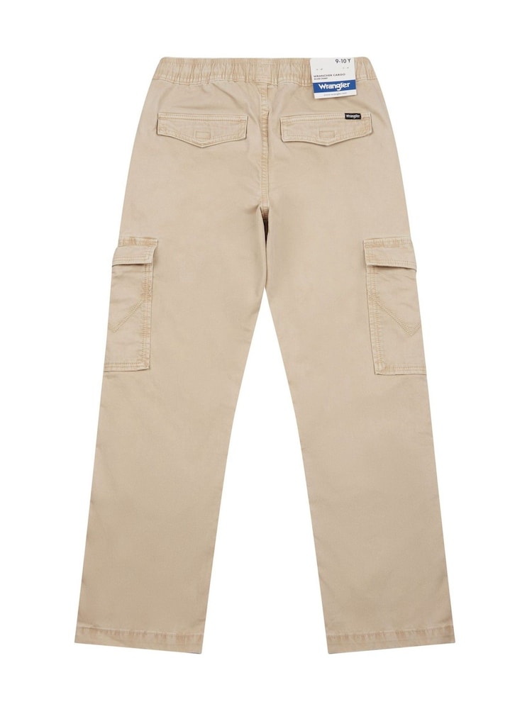 Wrangler Brown Boys Wrancher Cargo Trousers - Image 2 of 3