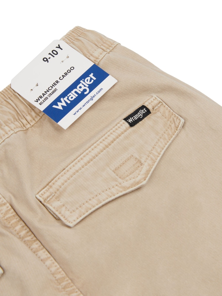 Wrangler Brown Boys Wrancher Cargo Trousers - Image 3 of 3