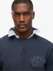 Blusa de moletom Superdry Athletic Essentials Crew - Imagem 4 de 5
