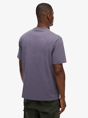 Superdry Purple Vintage Athletic Essential Graphic Print T-Shirt - Image 2 of 6