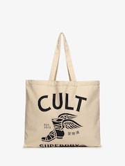 Superdry Nude CULT Graphic Print Bag - Image 1 of 1