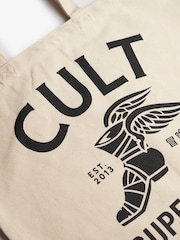 Superdry Nude CULT Graphic Print Bag - Image 4 of 4