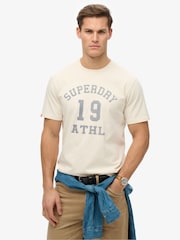 Camiseta Superdry Vintage Athletic Essential com estampa gráfica - Imagem 1 de 5