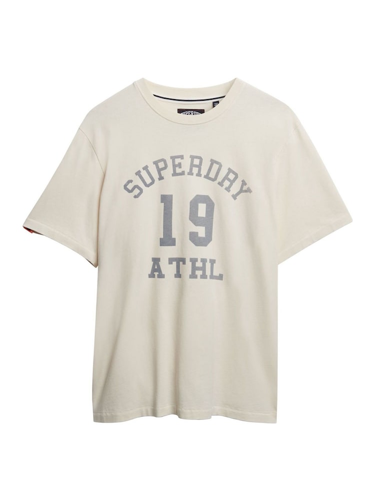 Camiseta Superdry Vintage Athletic Essential com estampa gráfica - Imagem 5 de 5