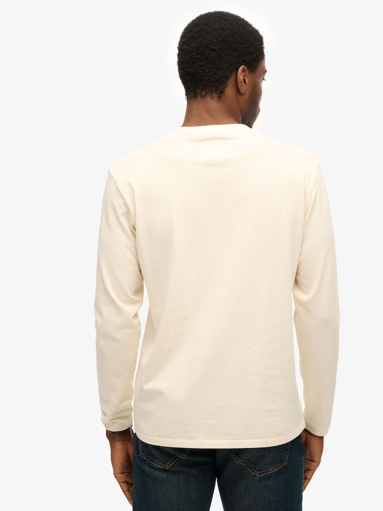 Camiseta de manga comprida Superdry Athletic Essentials - Imagem 2 de 6