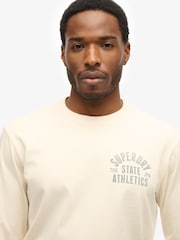 Camiseta de manga comprida Superdry Athletic Essentials - Imagem 4 de 6