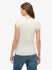 Superdry Grey Athletic Essential Slub T-Shirt - Image 2 of 6