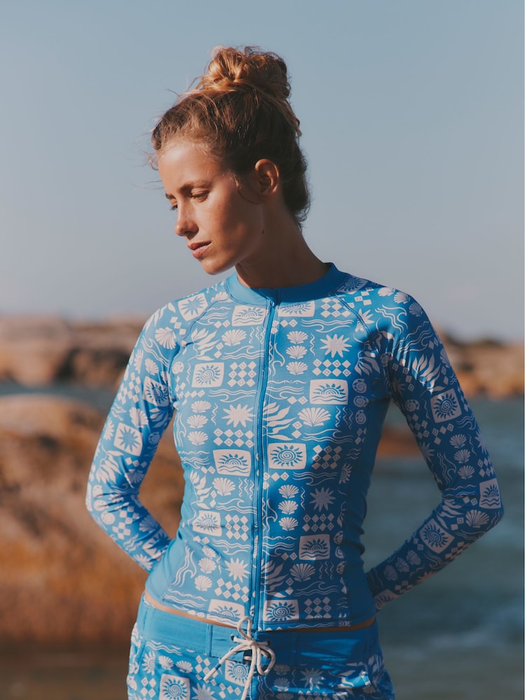 FatFace Blue MCS Rash Vest - Image 1 of 5