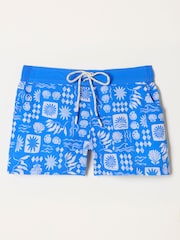 FatFace Hove Blue MCS Print Board Short - Image 5 of 5