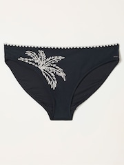 FatFace Cornelli Black Cornelli Full Bikini Bottom - Image 5 of 5