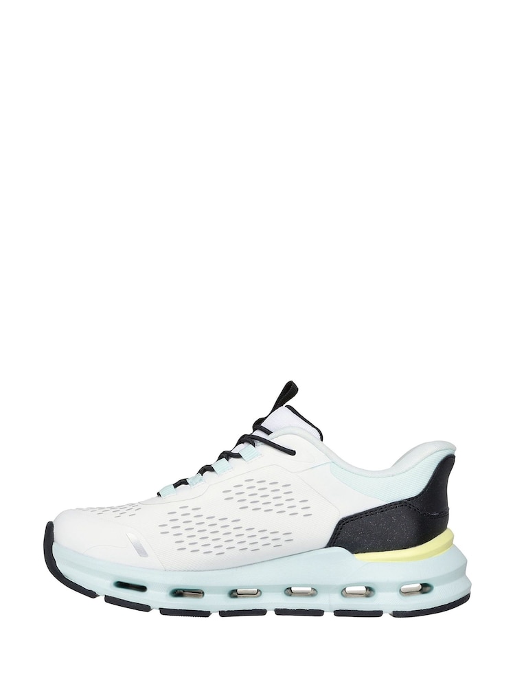 Skechers White Glide Step Vista Lane Trainers - Image 2 of 3 Skechers White Glide Step Vista Lane Trainers - Image 2 of 3