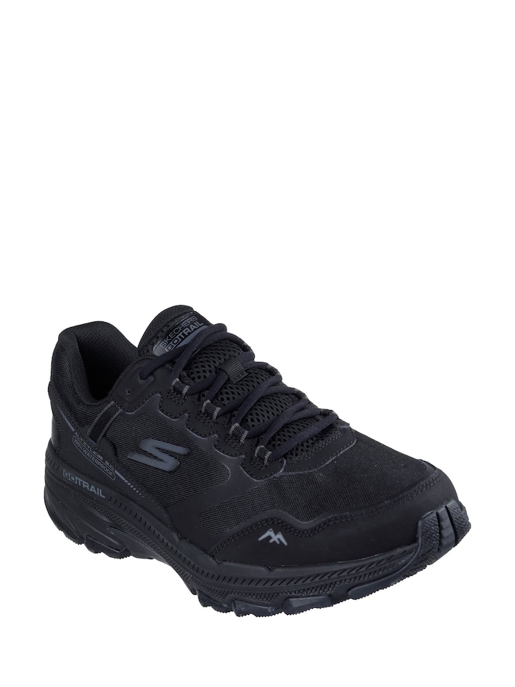 Skechers Black GO RUN Trail Altitude 2.0 Trainers - Image 1 of 4 Skechers Black GO RUN Trail Altitude 2.0 Trainers - Image 1 of 4