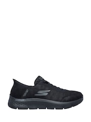 Skechers Black GO WALK Flex Smooth Motion Trainers - Image 1 of 4