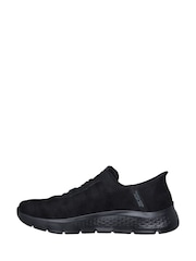 Skechers Black GO WALK Flex Smooth Motion Trainers - Image 2 of 4