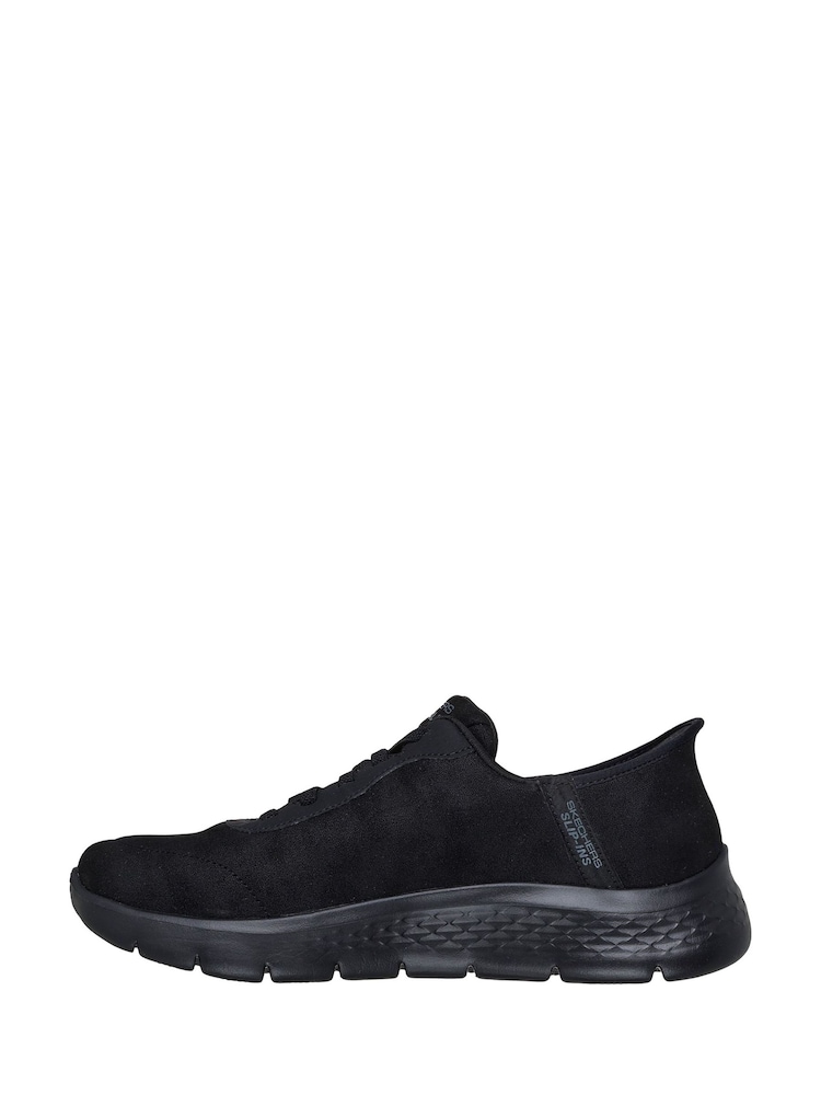 Skechers Black GO WALK Flex Smooth Motion Trainers - Image 2 of 4