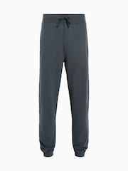 AllSaints Sunil Blue Raven Sweat Joggers - Image 9 of 9