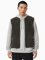 AllSaints Green Otis Vest - Image 1 of 6