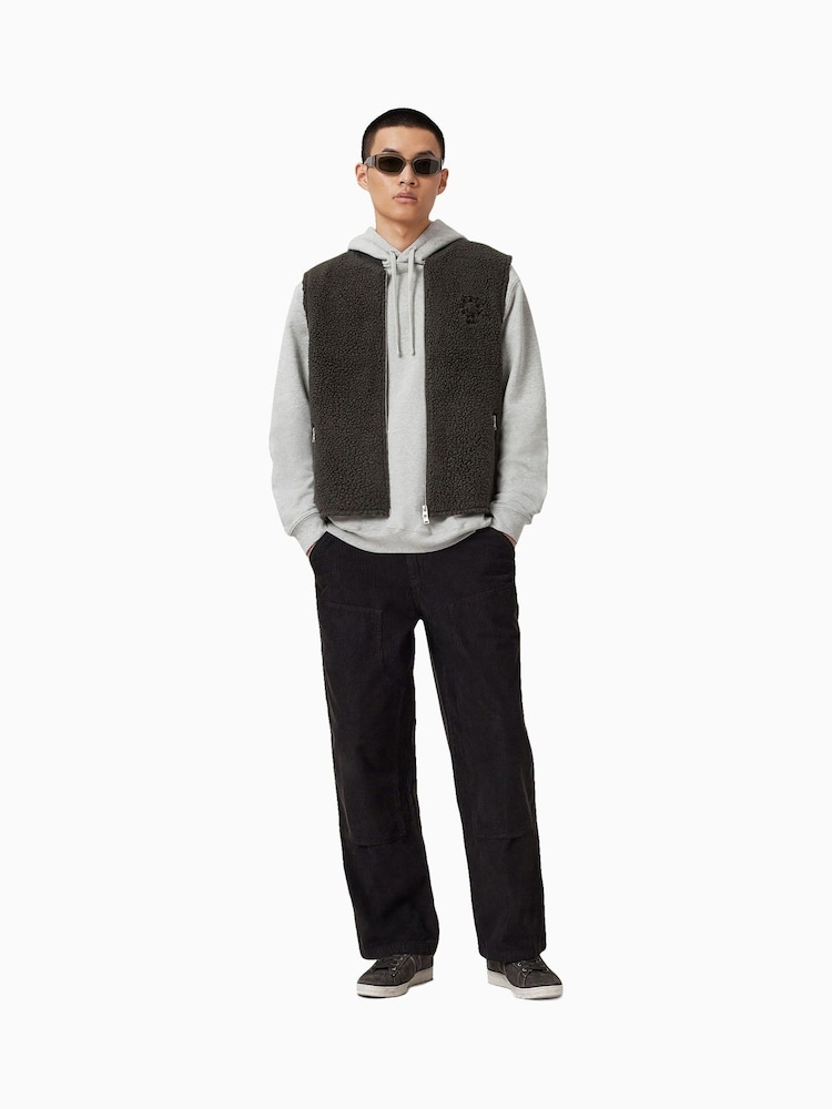 AllSaints Green Otis Vest - Image 2 of 6
