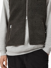 AllSaints Green Otis Vest - Image 3 of 6