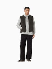 AllSaints Green Otis Vest - Image 4 of 6