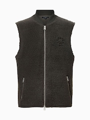 AllSaints Green Otis Vest - Image 6 of 6