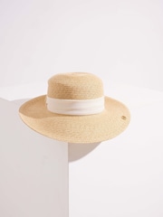 Seaspray Natural Fiona Sun Hat - Image 1 of 4