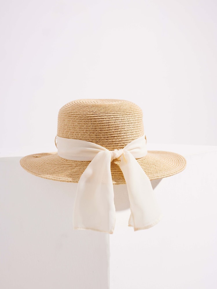 Seaspray Natural Fiona Sun Hat - Image 2 of 4