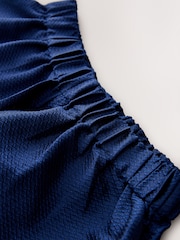 Indigo modra - EID Kurta hlače (3mths-16yrs) - Slika 3 iz 4