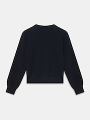 Mint Velvet Blue Long Sleeve Cardigan - Image 7 of 8