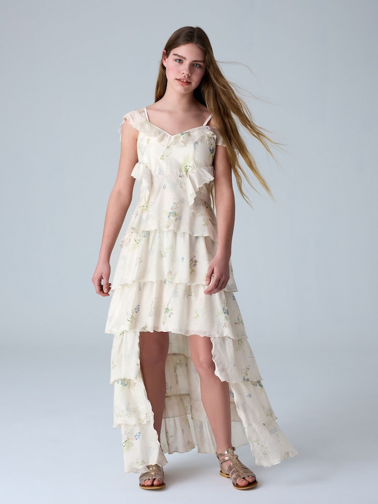 smALLSAINTS Cream Sienna Maxi Dress - Image 1 of 10