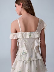 smALLSAINTS Cream Sienna Maxi Dress - Image 5 of 10