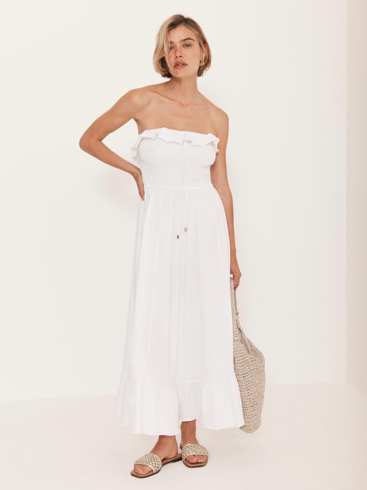 chinese dress ladies Elysium White Maxi Dress - US 8 main image 0