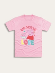 Brand Threads Pink Peppa Pig T-Shirt - Image 1 of 1