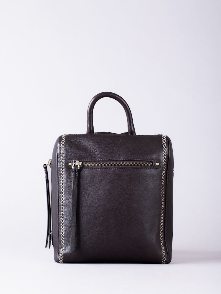 Lakeland Leather Brown Light Castlerigg Backpack - Image 1 of 8