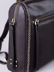 Lakeland Leather Brown Light Castlerigg Backpack - Image 4 of 8