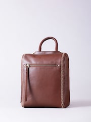 Lakeland Leather Brown Castlerigg Backpack - Image 2 of 8