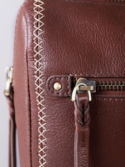 Lakeland Leather Brown Castlerigg Backpack - Image 5 of 8