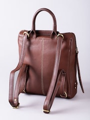 Lakeland Leather Brown Castlerigg Backpack - Image 6 of 8