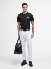 Barbour® International Black Logo T-Shirt - Image 2 of 7